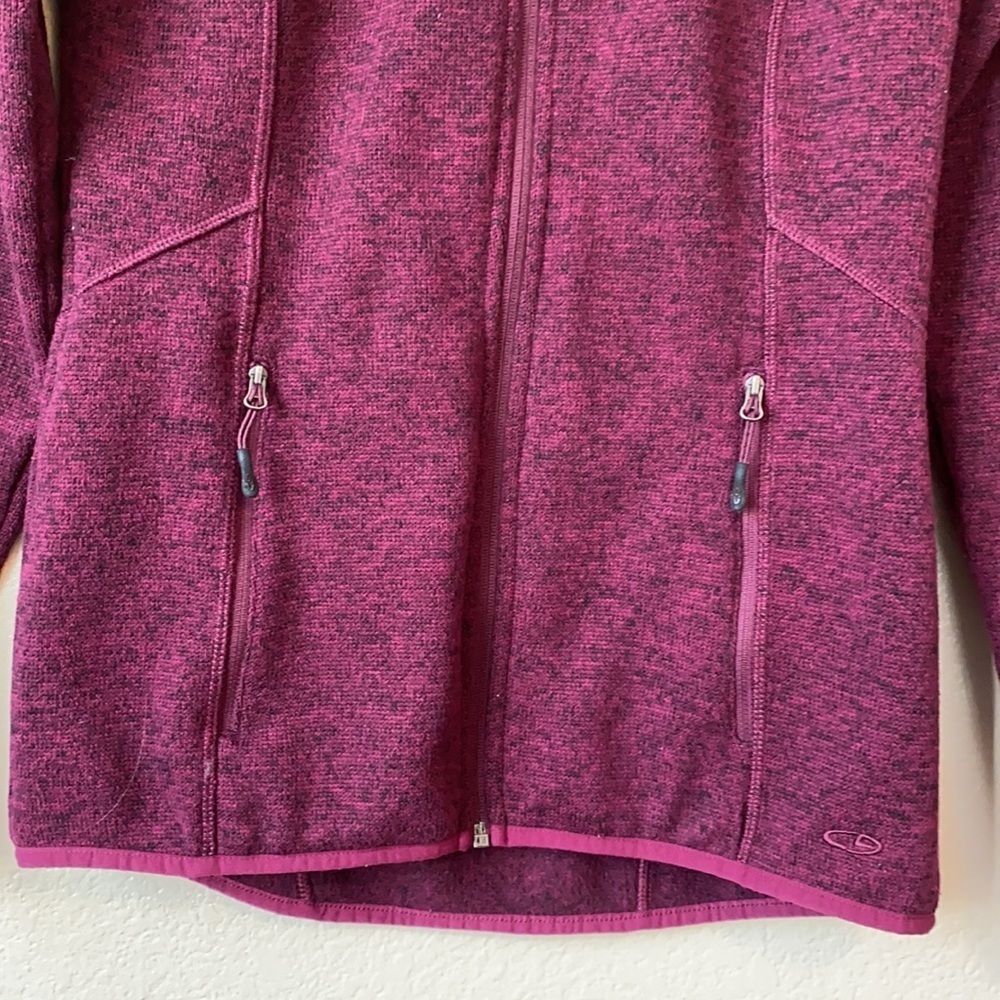 Champion Fleece Jacket Purple size Small - Picture 3 of 10